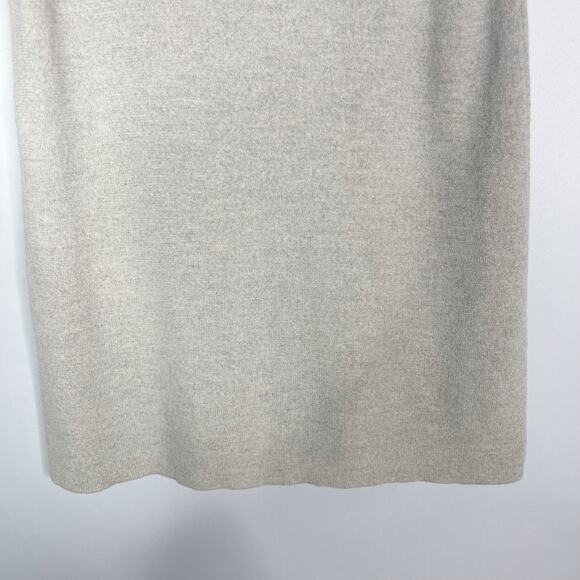 Eileen Fisher PS Petite Small Cream Wool Sleeveless Tunic Top Crew Neck F17CW - Picture 4 of 8